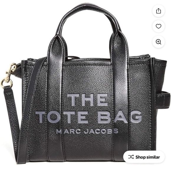 Marc Jacobs Black Tote with Matching Wallet - Picture 12 of 13